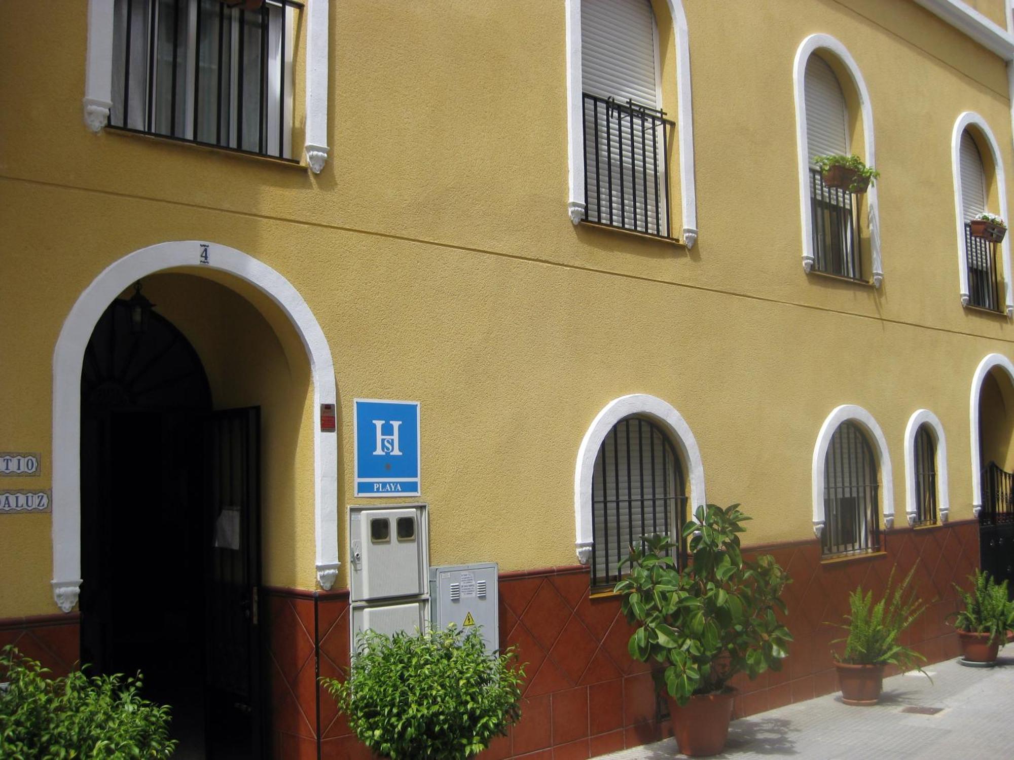Hostal Patio Andaluz Punta Umbría Esterno foto